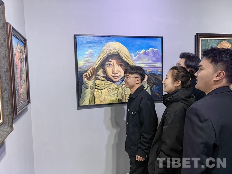 Bwin必赢西藏自治区第五届青少年书画展正在揭幕(图3)